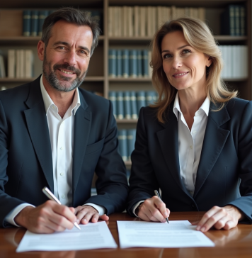 Loi applicable à Monaco : tout savoir sur la législation en vigueur Avocats en discussion dans un bureau moderne à Monaco