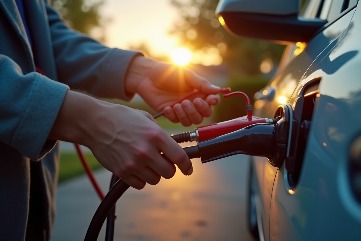 Démarrage d’une voiture hybride avec une batterie à plat : procédure et astuces