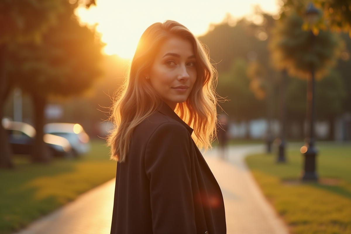 femme attirante