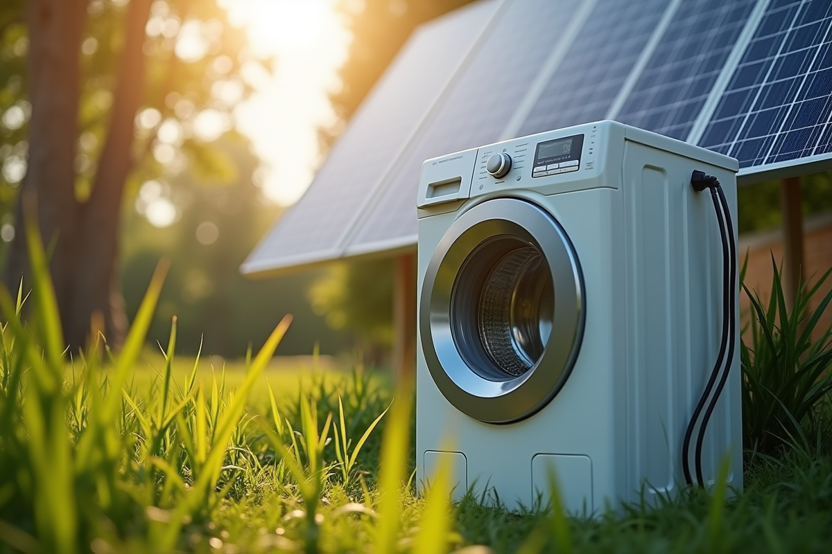 Fonctionnement d’une machine à laver avec l’énergie solaire : faisabilité et conseils